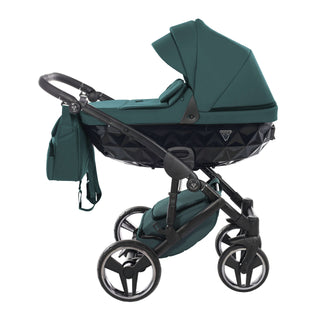 Junama core teal — pram & pushchair set, made in Europe | Butterflies Baby UK