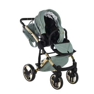 Junama green — pram & pushchair set, made in Europe | Butterflies Baby UK