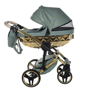 Junama green — pram & pushchair set, made in Europe | Butterflies Baby UK