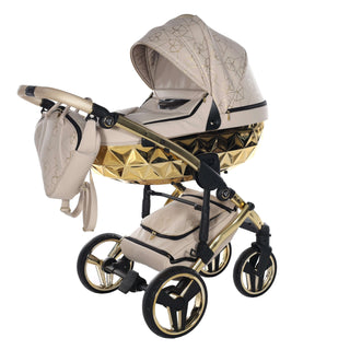 Junama beige — pram & pushchair set, made in Europe | Butterflies Baby UK