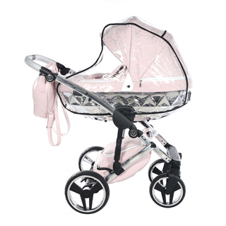Junama pink — pram & pushchair set, made in Europe | Butterflies Baby UK