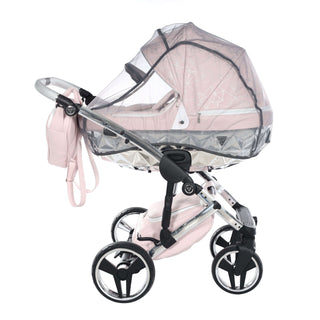 Junama pink — pram & pushchair set, made in Europe | Butterflies Baby UK