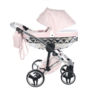 Junama pink — pram & pushchair set, made in Europe | Butterflies Baby UK