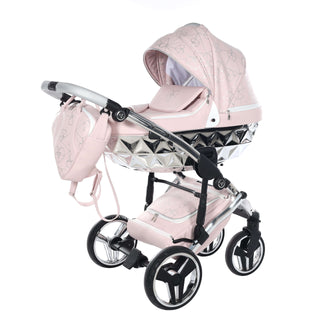 Junama pink — pram & pushchair set, made in Europe | Butterflies Baby UK