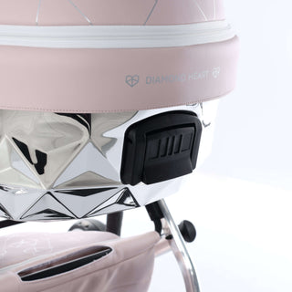 Junama pink — pram & pushchair set, made in Europe | Butterflies Baby UK