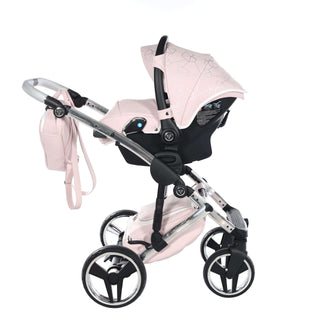 Junama pink — pram & pushchair set, made in Europe | Butterflies Baby UK
