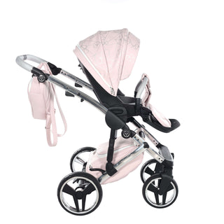 Junama pink — pram & pushchair set, made in Europe | Butterflies Baby UK