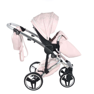 Junama pink — pram & pushchair set, made in Europe | Butterflies Baby UK