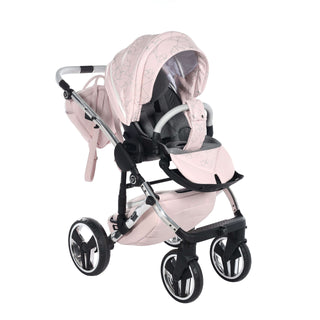 Junama pink — pram & pushchair set, made in Europe | Butterflies Baby UK