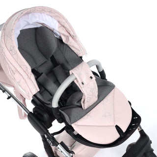Junama pink — pram & pushchair set, made in Europe | Butterflies Baby UK