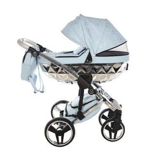 Junama blue — pram & pushchair set, made in Europe | Butterflies Baby UK