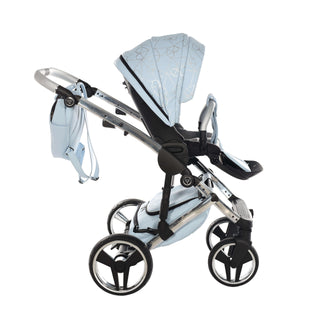 Junama blue — pram & pushchair set, made in Europe | Butterflies Baby UK