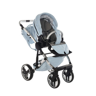 Junama blue — pram & pushchair set, made in Europe | Butterflies Baby UK