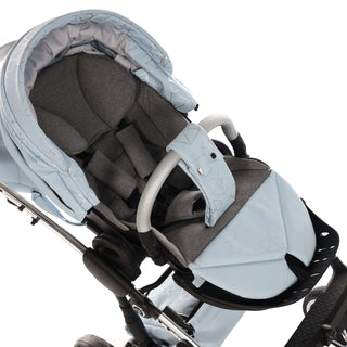 Junama blue — pram & pushchair set, made in Europe | Butterflies Baby UK