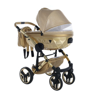 Junama gold — pram & pushchair set, made in Europe | Butterflies Baby UK