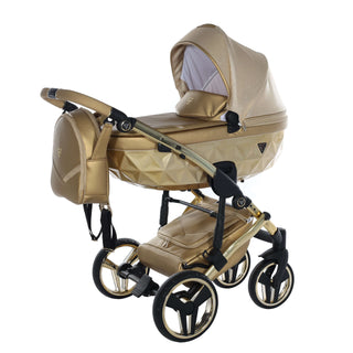 Junama gold — pram & pushchair set, made in Europe | Butterflies Baby UK
