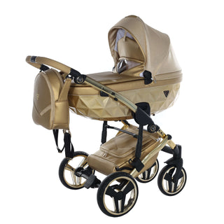 Junama gold — pram & pushchair set, made in Europe | Butterflies Baby UK