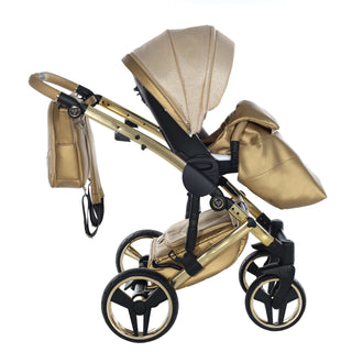 Junama gold — pram & pushchair set, made in Europe | Butterflies Baby UK