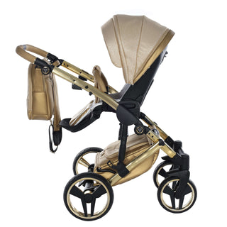 Junama gold — pram & pushchair set, made in Europe | Butterflies Baby UK
