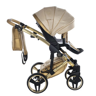 Junama gold — pram & pushchair set, made in Europe | Butterflies Baby UK