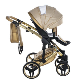 Junama gold — pram & pushchair set, made in Europe | Butterflies Baby UK