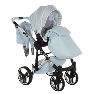 Junama blue — pram & pushchair set, made in Europe | Butterflies Baby UK