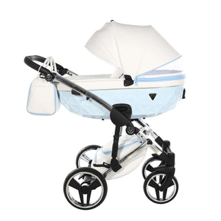 Junama blue — pram & pushchair set, made in Europe | Butterflies Baby UK