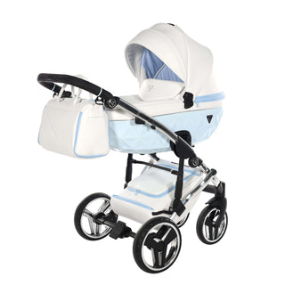 Junama blue — pram & pushchair set, made in Europe | Butterflies Baby UK