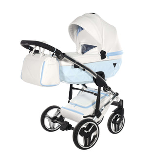 Junama blue — pram & pushchair set, made in Europe | Butterflies Baby UK