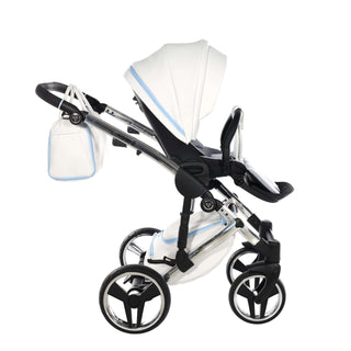 Junama blue — pram & pushchair set, made in Europe | Butterflies Baby UK