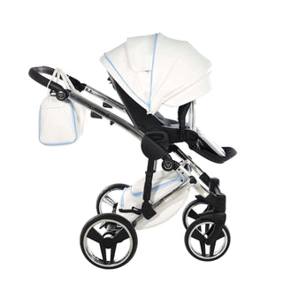 Junama blue — pram & pushchair set, made in Europe | Butterflies Baby UK