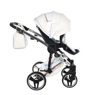 Junama blue — pram & pushchair set, made in Europe | Butterflies Baby UK