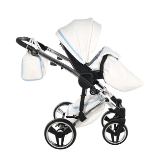 Junama blue — pram & pushchair set, made in Europe | Butterflies Baby UK