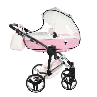 Junama pink — pram & pushchair set, made in Europe | Butterflies Baby UK