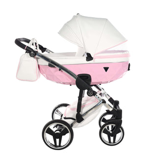Junama pink — pram & pushchair set, made in Europe | Butterflies Baby UK