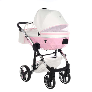 Junama pink — pram & pushchair set, made in Europe | Butterflies Baby UK