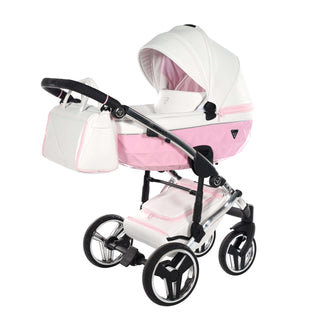 Junama pink — pram & pushchair set, made in Europe | Butterflies Baby UK