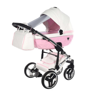 Junama pink — pram & pushchair set, made in Europe | Butterflies Baby UK