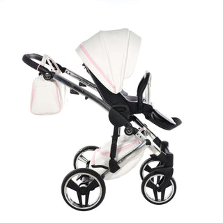 Junama pink — pram & pushchair set, made in Europe | Butterflies Baby UK