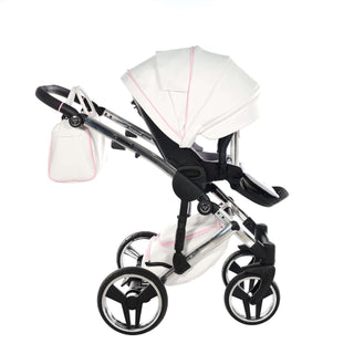 Junama pink — pram & pushchair set, made in Europe | Butterflies Baby UK