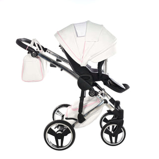 Junama pink — pram & pushchair set, made in Europe | Butterflies Baby UK