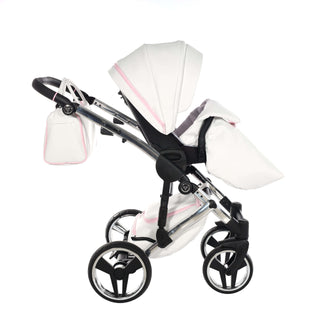 Junama pink — pram & pushchair set, made in Europe | Butterflies Baby UK