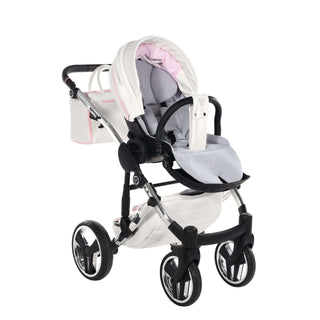 Junama pink — pram & pushchair set, made in Europe | Butterflies Baby UK