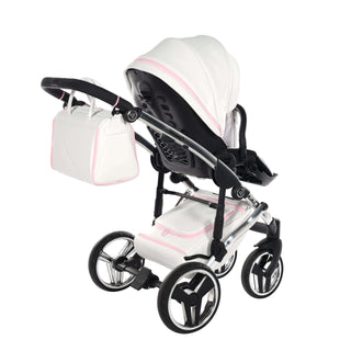 Junama pink — pram & pushchair set, made in Europe | Butterflies Baby UK