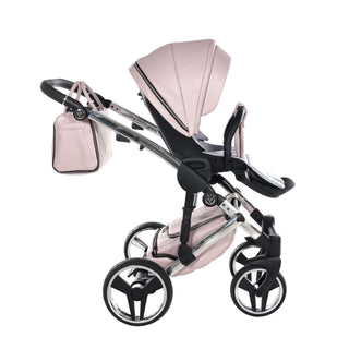 Junama fluo pink — pram & pushchair set, made in Europe | Butterflies Baby UK