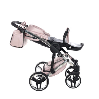 Junama fluo pink — pram & pushchair set, made in Europe | Butterflies Baby UK