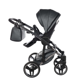 Junama fluo grey — pram & pushchair set, made in Europe | Butterflies Baby UK