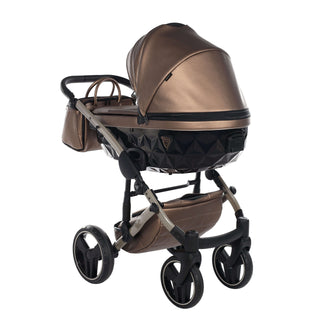 Junama fluo bronze — pram & pushchair set, made in Europe | Butterflies Baby UK