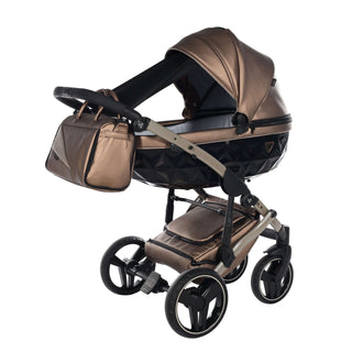 Junama fluo bronze — pram & pushchair set, made in Europe | Butterflies Baby UK