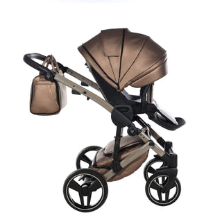 Junama fluo bronze — pram & pushchair set, made in Europe | Butterflies Baby UK